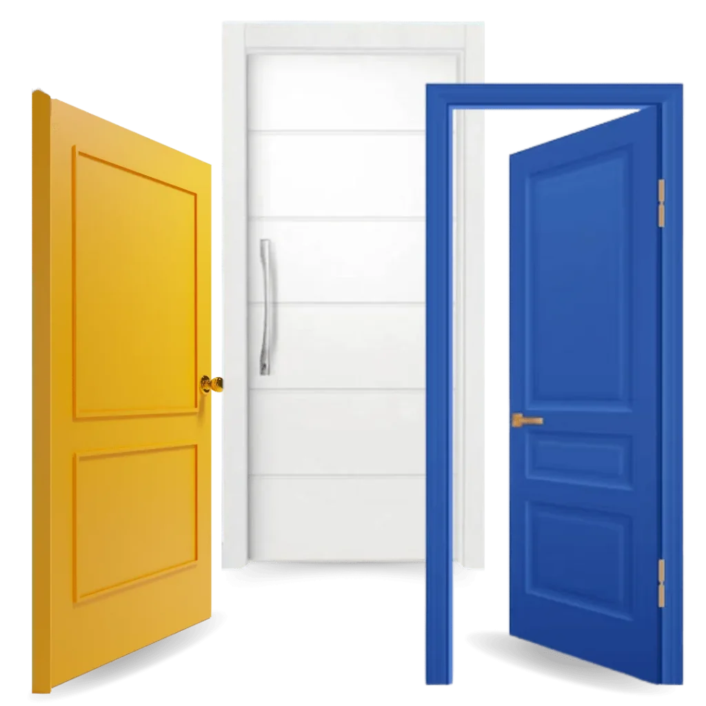 Porta em PVC instalada pela Windoor em Portimão